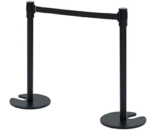 アズワンカタログ商品 ベルトパーティション ブラック ベルト：ブラック 1組(2台入) 1組(2台入) 61-825-58-1