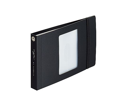 LIHITLAB myfa トレーディングカードコレクションファイル ミニ ジェットブラック 1冊 N3331-24