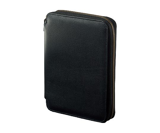 LIHITLAB XCOA スタンドブックペンケース ジェットブラック 1個 A3803-24