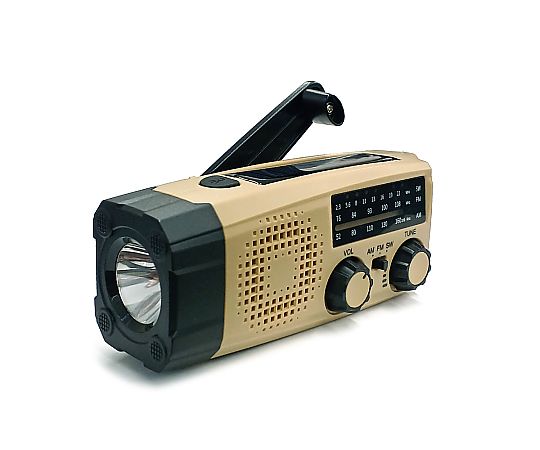 エアージェイ 防災 多機能ラジオライト2000mAh ベージュ 1台 MBRL-T2000 BE