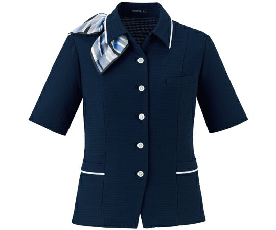 BONOFFICE オーバーブラウス ネイビー 11G 1枚 AJ0861-8 11G