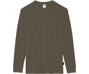 LIFEMAX 4.3オンスドライロングスリーブTシャツ カーキ XL 1個 MS1609-24 XL