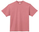 LIFEMAX 6.5オンスピグメントダイTシャツ コーラル S 1個 MS1170-3 S