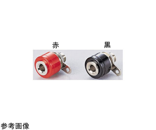 ナリカ ターミナル バナナジャック 赤（10個） 1セット(10個入) P70-0121-01