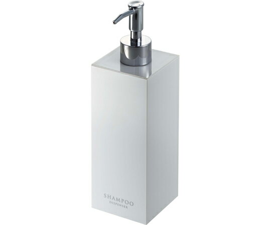 山崎実業 ツーウェイディスペンサー ミスト スクエア シャンプー ホワイト 1個 7890