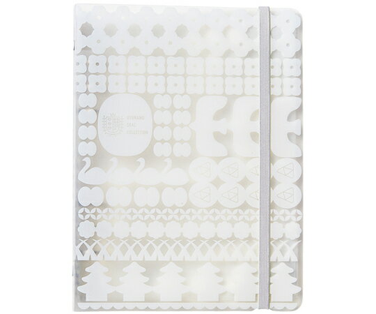 キングジム オトナのシールコレクションバインダー ホワイト 1冊 2990-003