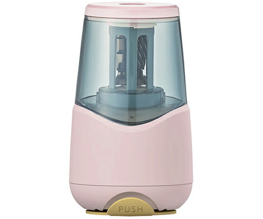 クツワ 充電式鉛筆けずり ヌーディーローズ 1個 RS038RD