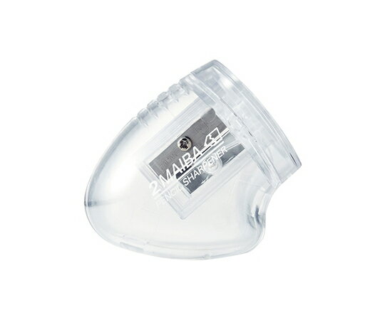 クツワ 透明 2枚刃 鉛筆削り 1個 RS030CL