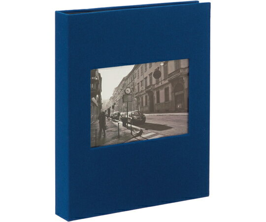 セキセイ フレームポケットアルバム L80 NVB 1冊 XP-2780-15