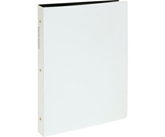 セキセイ フォトバインダー高透明 120枚 L ホワイト 1冊 KP-2120-70