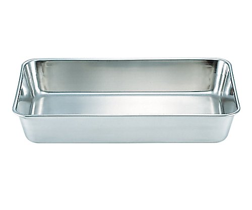 ●縦長形状のステンレスバットです。■仕様●材質：SUS304●外寸：446×253×H60mm●底内寸：390×200mm●5.3L