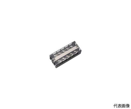 サトーパーツ 中継用2列型端子台　ML-11-30Fシリーズ　250V-30A ML-11-30F-6P 1個