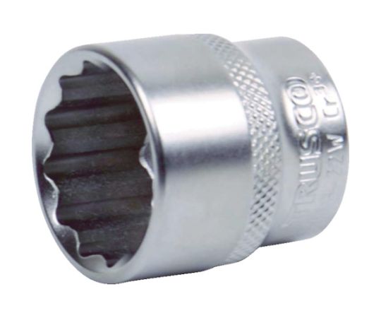 トラスコ中山 ソケット（12角）　差込角12.7　対辺13mm TS4-13W 1個