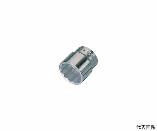 スーパーツール ソケットレンチ用ソケット12角（差込角12.7mm）六角対辺27mm NHS427 1個
