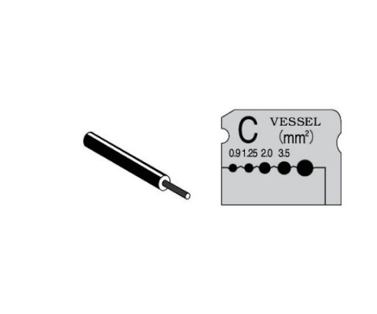 ベッセル ワイヤーストリッパーブレード （3000C、300005用） WB-003 1枚