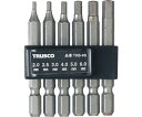 トラスコ中山 六角ビットセット THB-6S 1セット(6本入)