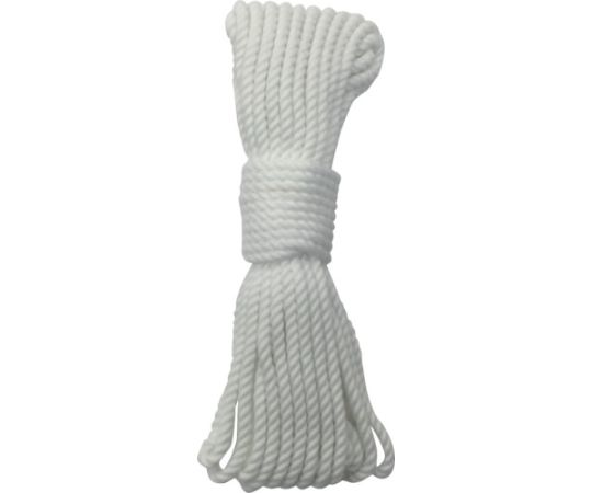ユタカメイク ロープ　ポリエステルロープ3ッ打　4mm×10m A-501 1巻