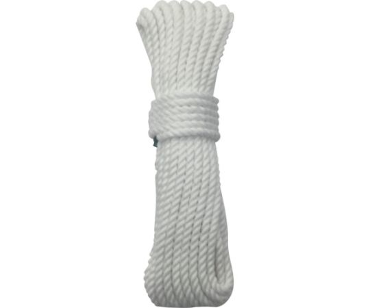 ユタカメイク ロープ　ポリエステルロープ3ッ打　5mm×10m A-502 1巻