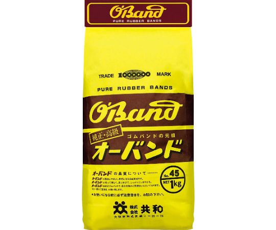 ●業務用として最適です。●良質の天然の純ゴムを使用しています。●締まりがよくてやわらかく、よく伸びます。●一般結束用■仕様●色：アメ色●番手：#35●切幅（mm）：21●折径（mm）：140●厚さ（mm）：1.1●食品衛生法、食品添加物規格適合●1kg当たりの平均本数（本）：150●内径（mm）：　89●材質／仕上：天然ゴム●原産国：日本●コード番号：432-4129