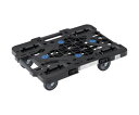 【おまとめお得な2個セット】トラスコ中山 ルートバンメッシュタイプ 515X385 オール自在 黒 MPK-500J-BK 1台