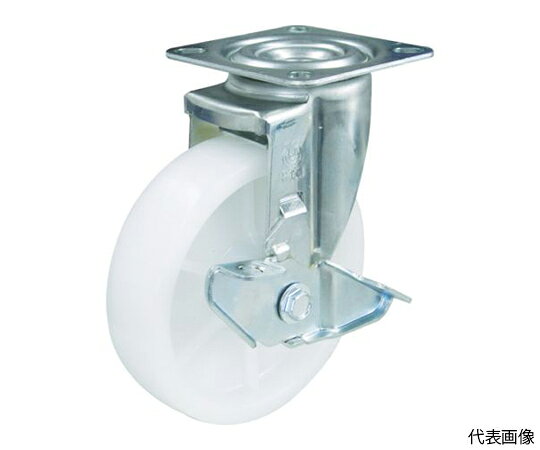 トラスコ中山 TYSシリーズ　自在　SP付　ナイロン車75mm TYSNYB-75 1個