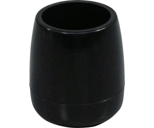 光 イス脚キャップ　パイプ用　黒丸21 BE-8-212 1個