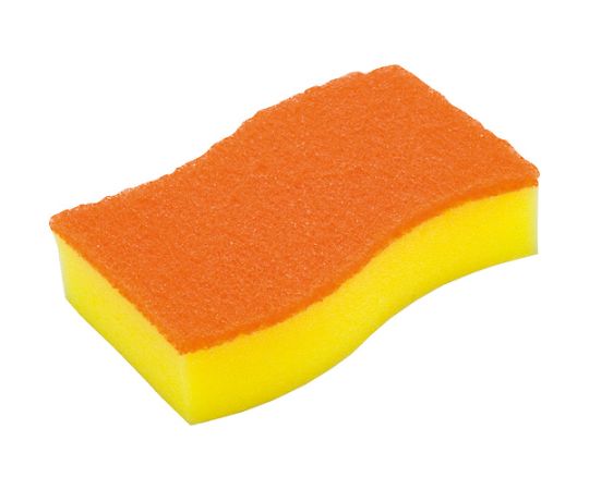 スリーエム スコッチ・ブライト　ハイブリッド貼り合わせスポンジ　オレンジ HB-21KE-H 1個