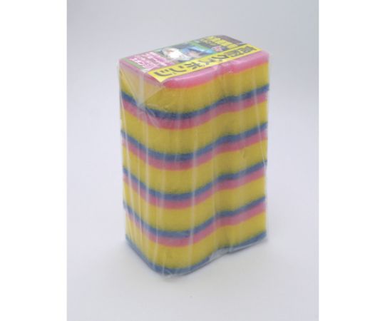 キクロン プロ外食産業用スポンジ ピンク （5個入） S-100 1袋(5個入)