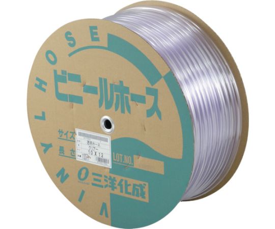 三洋化成 透明ホース10×12　100mドラム巻 TM-1012D100T 1巻