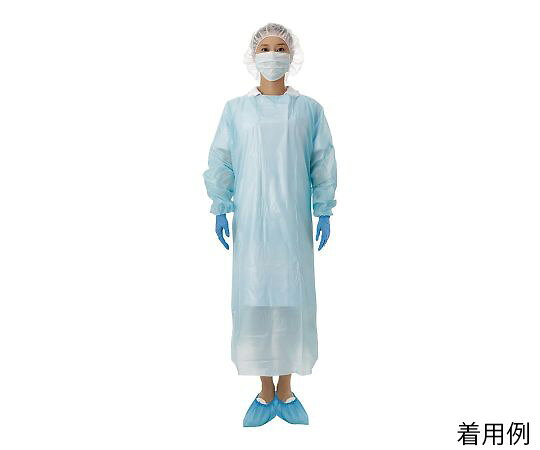 Shop de clinic楽天市場店のAITEX 感染対策防護具ライトセット　ゴーグル無し　10セット入 1袋(10セット入)｜アングル3