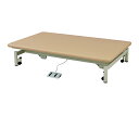 【メーカー直送】ナビス(アズワン) かどまる訓練台(電動昇降) アイボリー 1200×2000×400〜750 1台【代金引換不可】