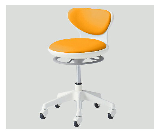 オカムラ スツール　脚部リングなし　アプリコット 1個