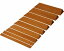 木製　滑りにくいスロープ　奥行10 ×高さ2.4×長さ80cm S-24　クリアー バリアフリー静岡　R0356