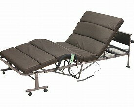 【送料無料】収納電動リクライニングベッド KMOT-322 BR 大商産業 B0543