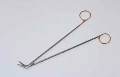 【送料無料】【無料健康相談 対象製品】T/Cドベイキー・アングル剪刀 23cm　60度 医療用ステンレス器具