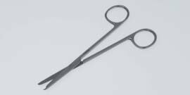 抜糸剪刀直（ネジ止）B033-0465(13CM)のサムネイル