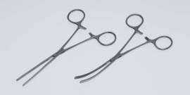 【送料無料】【無料健康相談 対象製品】腸鉗子　ドベイキーロブソン 25cm 直 医療用ステンレス器具