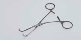 【送料無料】【無料健康相談付】サテンスキー血管鉗子 20.5cm 医療用ステンレス器具