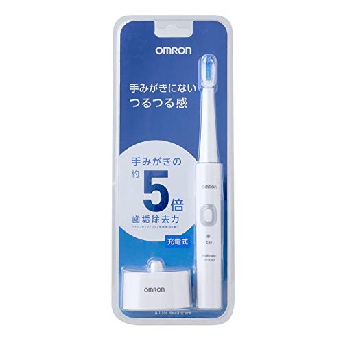 電動歯ブラシ（3000円程度） オムロン　電動歯ブラシ　HT−B303−W　ホワイト　充電式