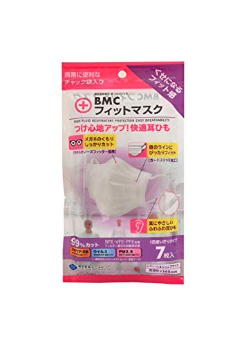 【ビー・エム・シー】BMCフィットマスク7枚レディース&ジュニア