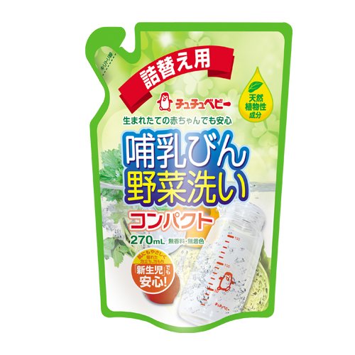 ジェクス チュチュ　哺乳びん野菜洗いコンパクト替270