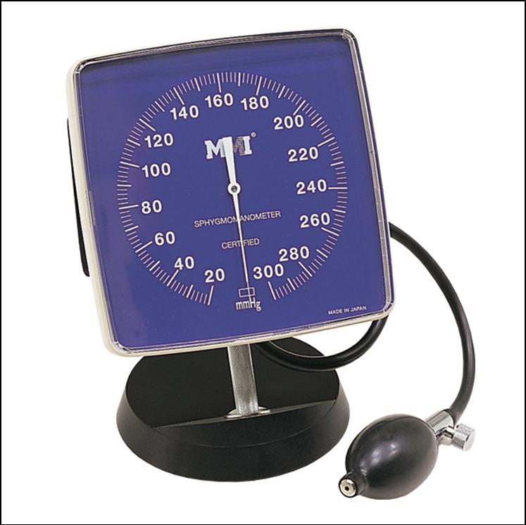 【送料無料】MMI血圧計 大型アネロイド ベット取付用クランプなし MSM270