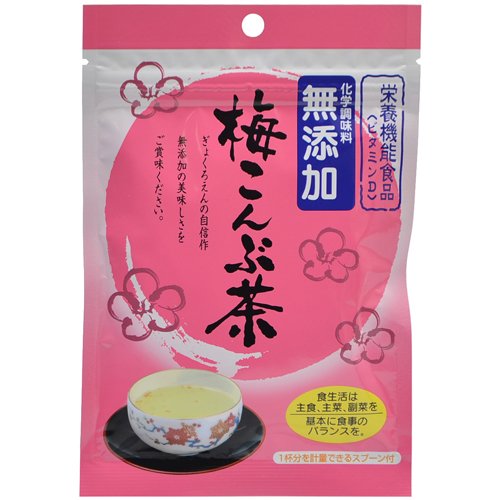 大阪ぎょくろえん　無添加梅昆布茶　袋入30g【DS】