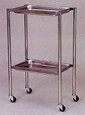 【送料無料】【無料健康相談 対象製品】ステンレスワゴン2段