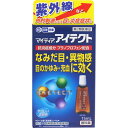 商品詳細●抗炎症成分「プラノプロフェン」を配合し、目の炎症から起こる「なみだ目、異物感（コロコロ・チクチクする感じ）、目のかゆみ、結膜充血」などの症状によく効きます。［プラノプロフェンの働き］目に外的刺激※が加わると、炎症の原因物質「プロスタグランジン」が生成されます。「プラノプロフェン」は、炎症の原因となるこの物質の生成を抑制することにより、目の炎症症状に効果を発揮します。※目の炎症を引き起こす外的刺激には、紫外線、ハウスダスト、コンタクトレンズ、花粉、大気汚染などがあります。●目やにの多いときの目のかすみに効きめがあります。●やさしい清涼感のある無色澄明の目薬です。容器の先が目、まぶた、まつ毛にふれないように成分・分量・用法成分・分量1mL中プラノプロフェン・・・0．5mg添加物：ホウ酸、エデト酸ナトリウム水和物、ジブチルヒドロキシトルエン、ベンザルコニウム塩化物、l−メントール、ポリソルベート80、ホウ砂、dl−カンフル用法及び用量1回1〜2滴、1日4回点眼すること。【用法・用量に関する注意】（1）小児に使用させる場合には、保護者の指導監督のもとに使用させること。（2）容器の先を目、まぶた、まつ毛に触れさせないこと（目やにやその他異物等が混入することで、薬液が汚染あるいは混濁することがある）。また、混濁したものは使用しないこと。（3）コンタクトレンズを装着したまま使用しないこと。（一旦レンズをはずしてから点眼すること。）（4）点眼用にのみ使用すること。（5）用法・用量を厳守すること。剤型・形状点眼剤効能効能・効果目の次の症状の緩和：目のかゆみ、異物感（コロコロ・チクチクする感じ）、結膜充血、なみだ目、目やにの多いときの目のかすみ使用上の注意使用上の注意点次の人は使用しないこと（1）7歳未満の小児。（2）妊婦または妊娠していると思われる人。（3）授乳中の人。使用上の相談点1．次の人は使用前に医師、薬剤師または登録販売者に相談すること（1）医師の治療を受けている人。（2）薬などによりアレルギー症状を起こしたことがある人。（3）次の症状のある人。はげしい目の痛み（4）次の診断を受けた人。緑内障2．使用後、次の症状があらわれた場合は副作用の可能性があるので、直ちに使用を中止し、この文書を持って医師、薬剤師または登録販売者に相談すること関係部位：症状皮膚：発疹や発赤、かゆみ目：充血、かゆみ、はれ、刺激感、異物感、なみだ目、目やにその他：息苦しさ3．次の場合は使用を中止し、この文書を持って医師、薬剤師または登録販売者に相談すること（1）症状が悪化した場合（2）目のかすみが改善されない場合（緑内障等の可能性も考えられる）（3）3日位使用しても症状がよくならない場合（4）症状の改善がみられても、2週間を超えて使用する場合保管および取扱上の注意点（1）直射日光の当たらない涼しい所に密栓して保管すること。特に自動車内や暖房器具の近くなど、高温となるおそれのある場所に放置しないこと。なお、本剤は光による品質の変化を防ぐため、密栓して、必ず添付の携帯用袋（しゃ光性がある）に入れること。（2）小児の手の届かない所に保管すること。（3）他の容器に入れ替えないこと（誤用の原因になったり、品質が変わる）。（4）容器に他のものを入れて使用しないこと。（5）他の人と共用しないこと。（6）使用期限を過ぎた製品は使用しないこと。また、使用期限内であっても、内袋開封後はすみやかに使用すること。（7）保存の状態によっては、容器の先周囲やキャップの内側に薬液中の成分の結晶が付くことがある。このような場合には清潔なガーゼで軽くふき取って使用すること。その他製品お問い合わせ先千寿製薬株式会社　「お客様インフォメーション」大阪府大阪市中央区瓦町三丁目1番9号0120−078−552受付時間9：00−17：30（土、日、祝日を除く）商品サイズ高さ97mm×幅58mm×奥行き23mm