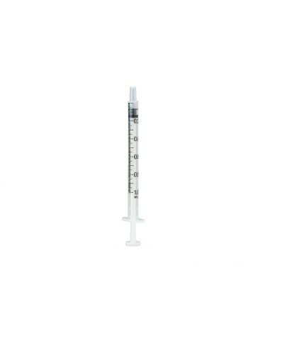 【メール便対応可能】Top 動物用ディスポシリンジ1ml(ロングタイプ)