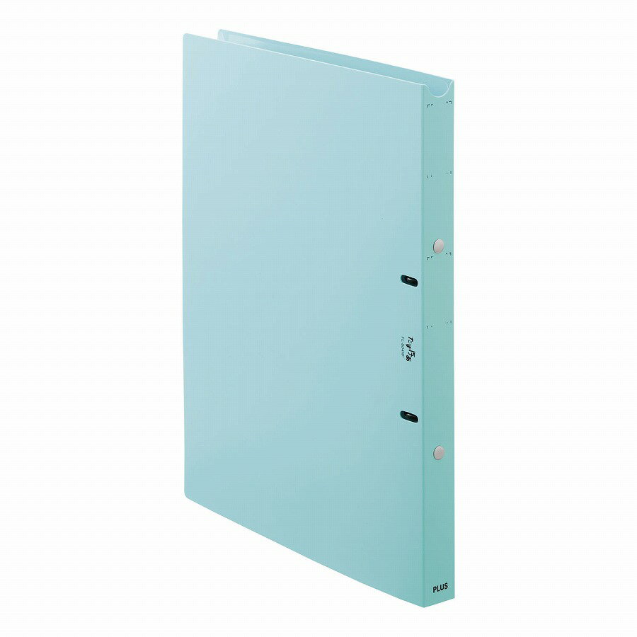 【PLUS】 ファイル たすけあ 利用者カルテ リングファイル ブルー FL-804RF(98048)