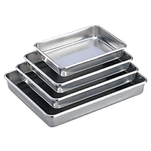 テーパー付ステンレスバット5号 330X270X40MM