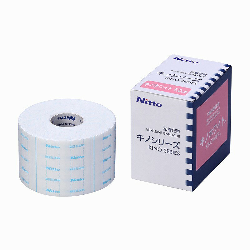 ニトリート キノホワイト B5105（5CMX10M）1カンイリ 1箱 ニトムズ 24-6795-03　B5105(5CMX10M)1カンイリ