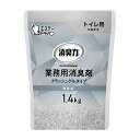 エステー 消臭力(業務用)クラッシュゲルトイレ 1.4KG(ツメカエ)ムコウリョウ 販売単位:6(4)